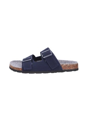 TIEFFUSSBETT SLIDES - Ciabattine - oceanblue