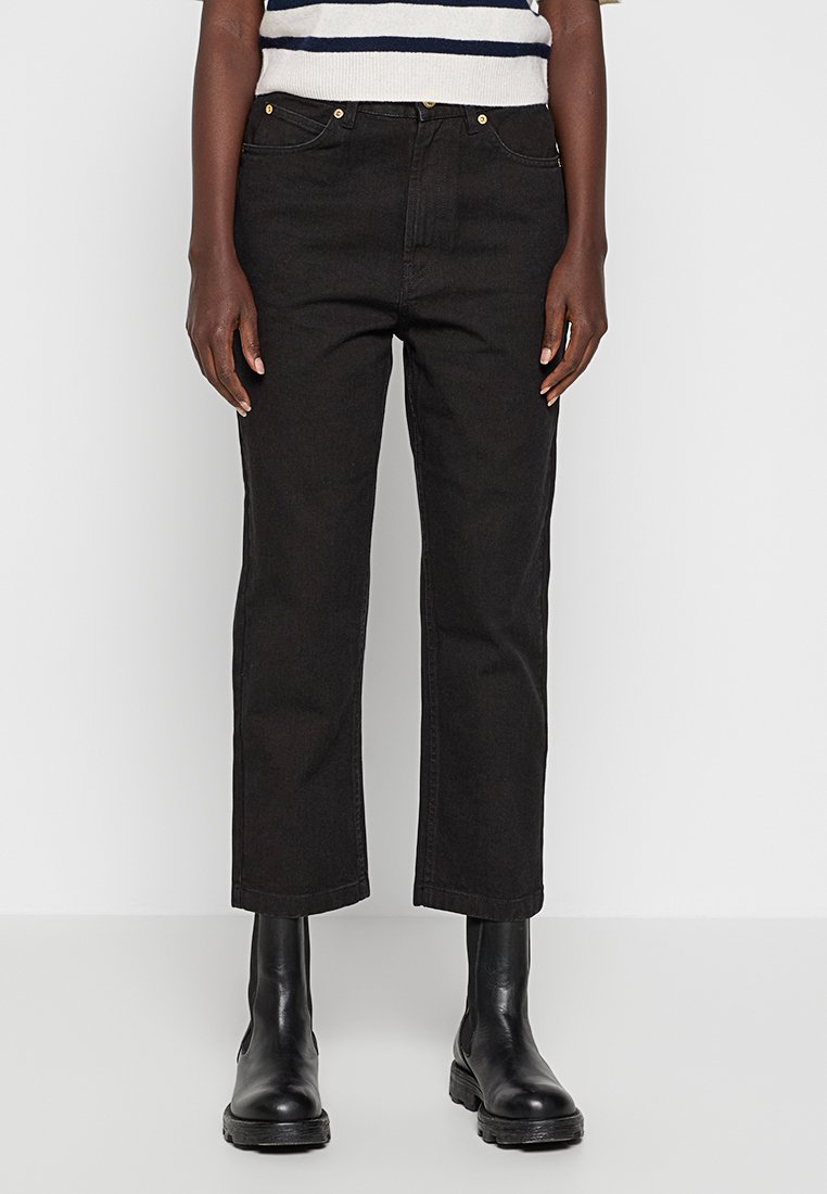 Barbour International Straight leg jeans zwart