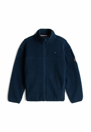 POLAR ZIP THROUGH - Giacca in pile - dark blue