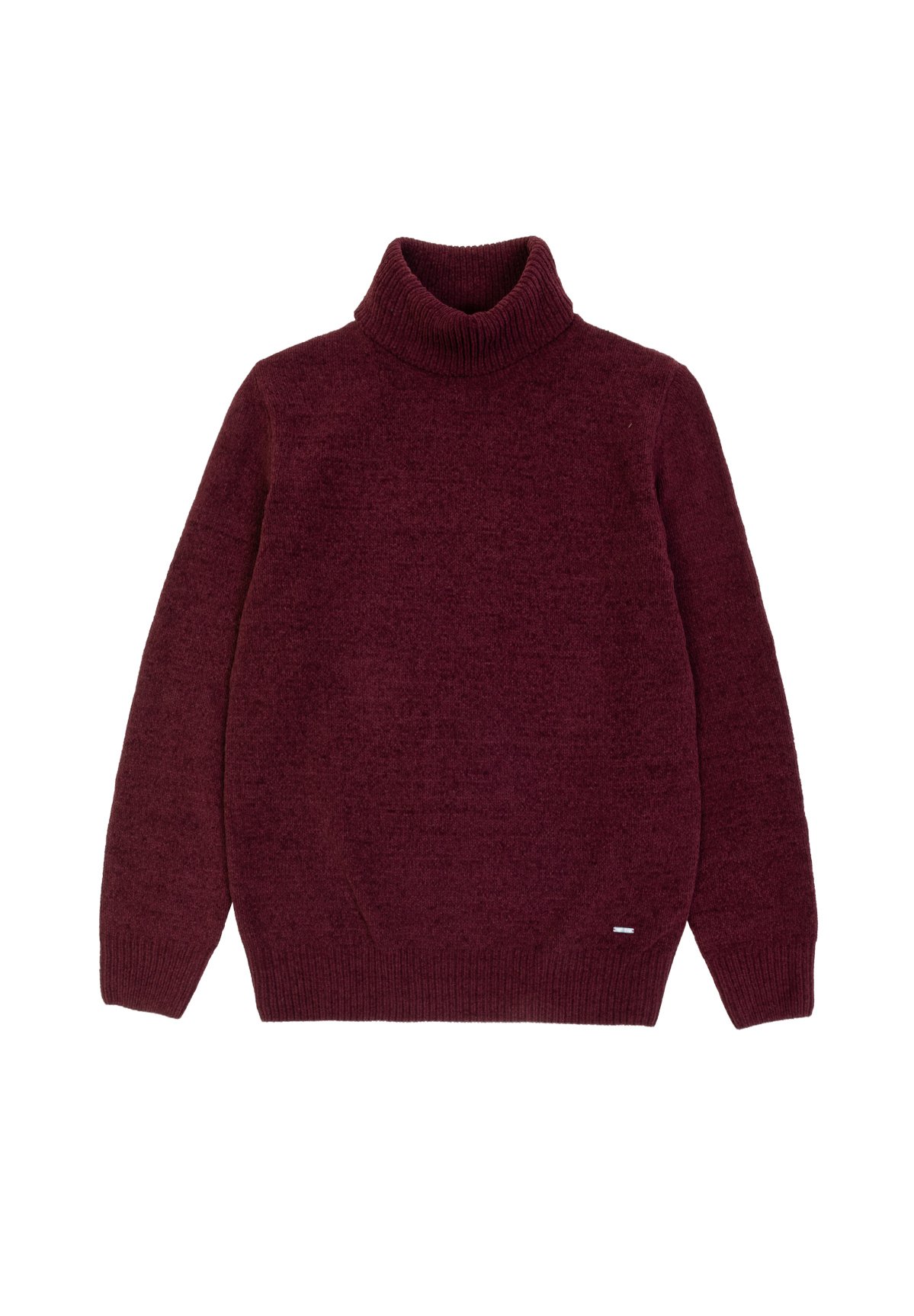 Dames Trui Bordeaux Rode Coltrui Dames Gianni Lupo CHENILLE TURTLENECK  Jumper Bordeaux Zalando