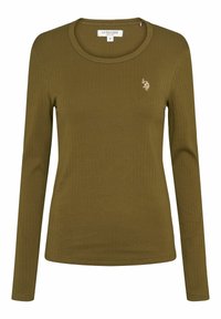 U.S. Polo Assn. Topper langermet - dark olive