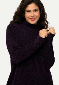 Ulla Popken Abito in maglia - black