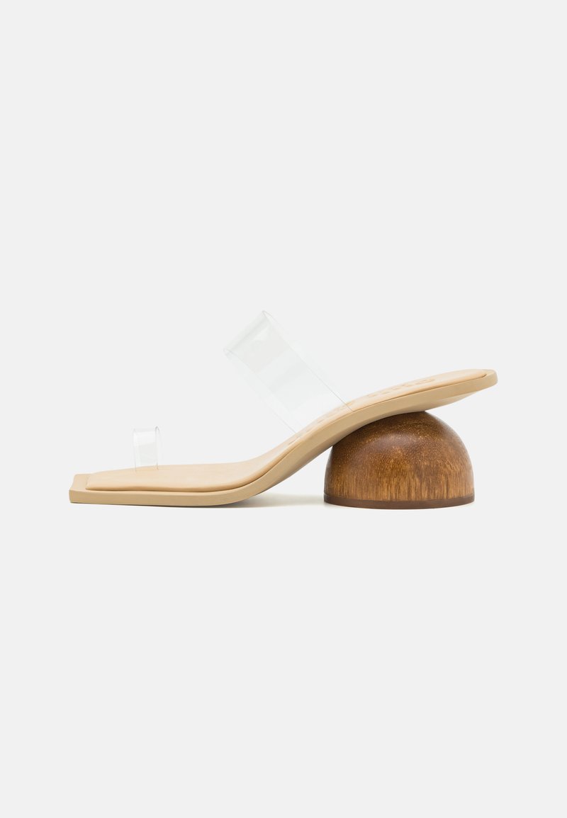 Cult Gaia ADORA - Sandales tongs - clear