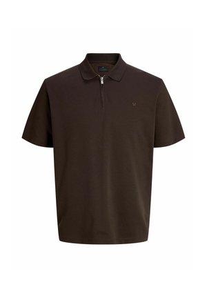 Jack & Jones PREMIUM, POLOSHIRT POLOSHIRT - Polo - chocolate torte