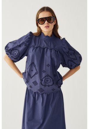 Noella N-MARILYN BLOUSE - Bluse - dusty blue