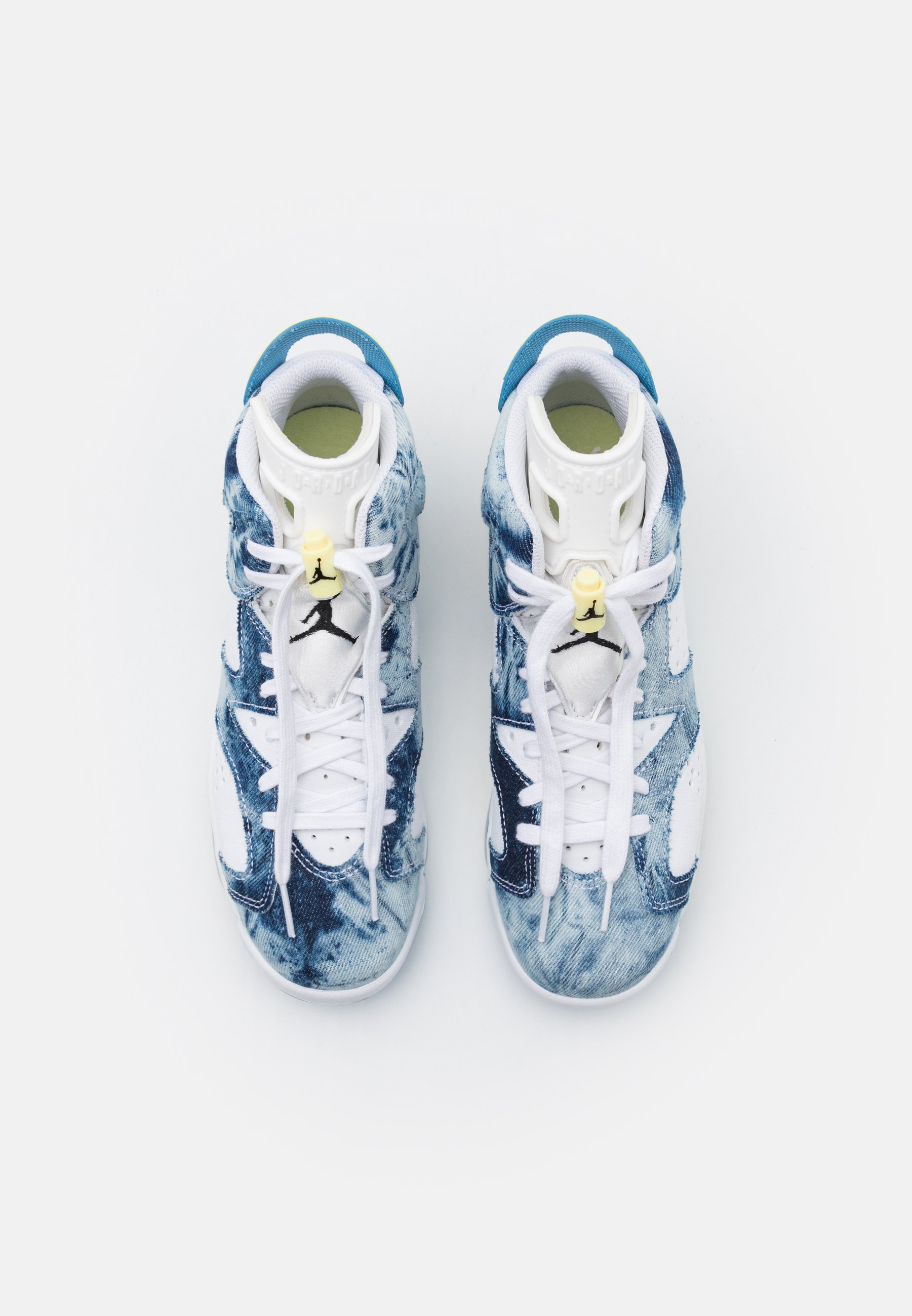 Jordan AIR 6 RETRO UNISEX - Scarpe da basket - white/dutch blue/citron  tint/black/bianco - Zalando.it