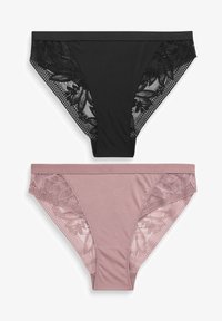 Selezionato, black/mauve purple
