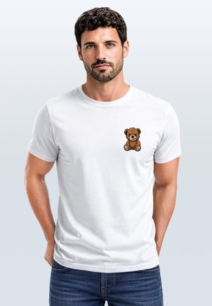 Neverless, Print T-shirt - weiß