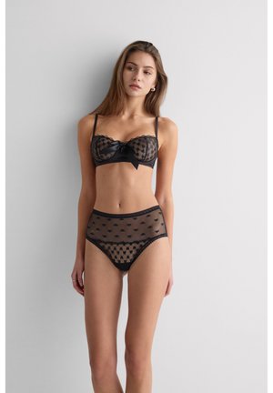 Intimissimi THE LOVE CLUB - Brazilian slips - black