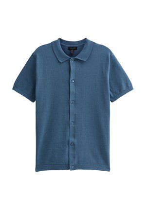 New Look REGULAR LIGHTWEIGHT BUTTON UP - Overhemd - blue
