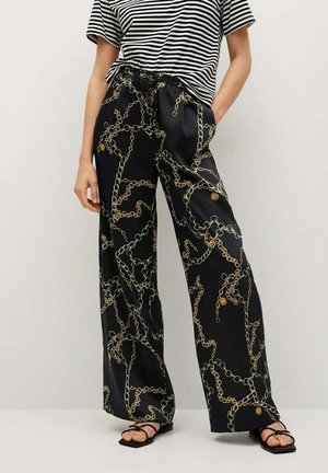Trousers - black