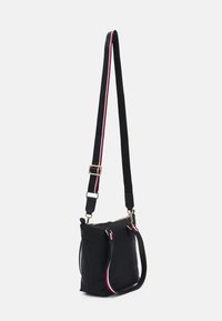 Tommy Hilfiger IM NEW SMALL TOTE - Saco de mão - black
