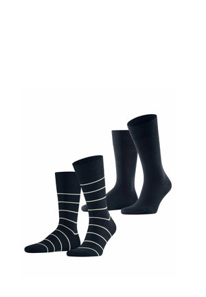 MODERN STRIPE 2-PACK - Sokken - marine