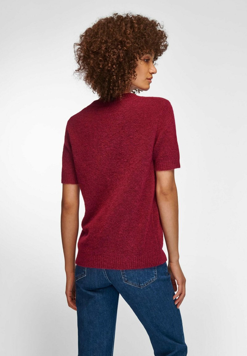 Damen Strickjacken | PETER HAHN 1/2 Arm Strickpullover beere melange/mehrfarbig - JZ87428 Damen Strickjacken | PETER HAHN 1/2 Arm Strickpullover beere melange/mehrfarbig - JZ87428