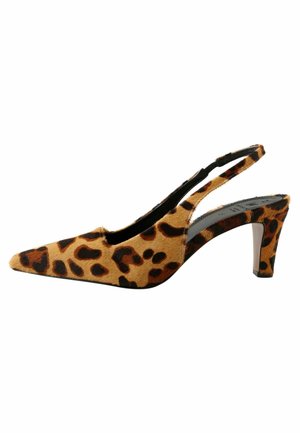 SIGNATURE SQUARE TOE BACK - Klasszikus sarkú cipők - animal