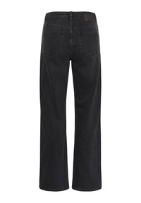 My Essential Wardrobe 35 THE LOUIS 139  HIGH WIDE Y - Džíny Straight Fit - black retro wash