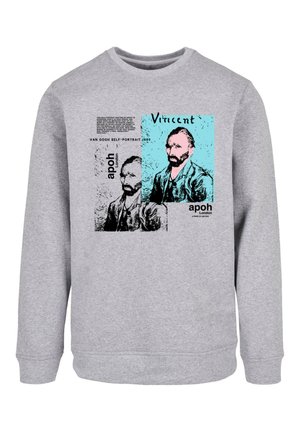 VAN GOGH SELF PORTRAIT CREWNECK - Sweatshirt - heather grey