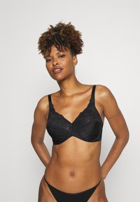 Maidenform - SPECIALTY COMFORT MINIMIZER - Reggiseno con ferretto - black Immagine in miniatura 1