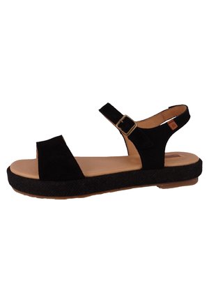 El Naturalista BOSANA  - Sandalen met plateauzool - black