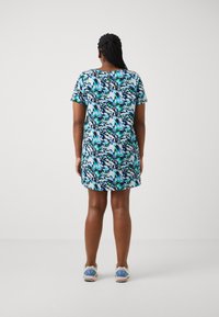 ONLY Carmakoma CARLUX LIFE DRESS - Vardagsklänning - crystal blue