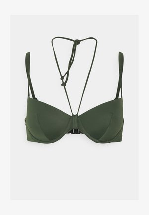 LUXE - Haut de bikini - khaki