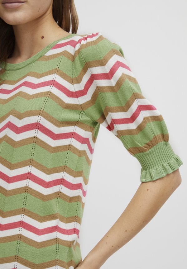 FRFLORIAN - Print T-shirt - forest shade mix4