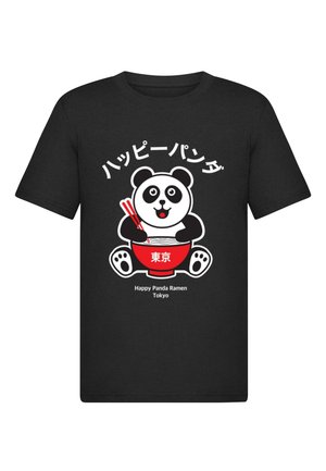 TORC - HAPPY PANDA TEE 2.0 - Print T-shirt - black