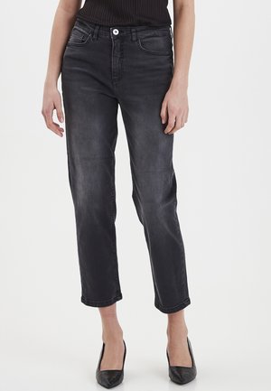 ICHI IHRAVEN - Jeans Straight Leg - washed grey