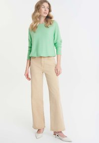 Greenpoint Strickpullover - light green
