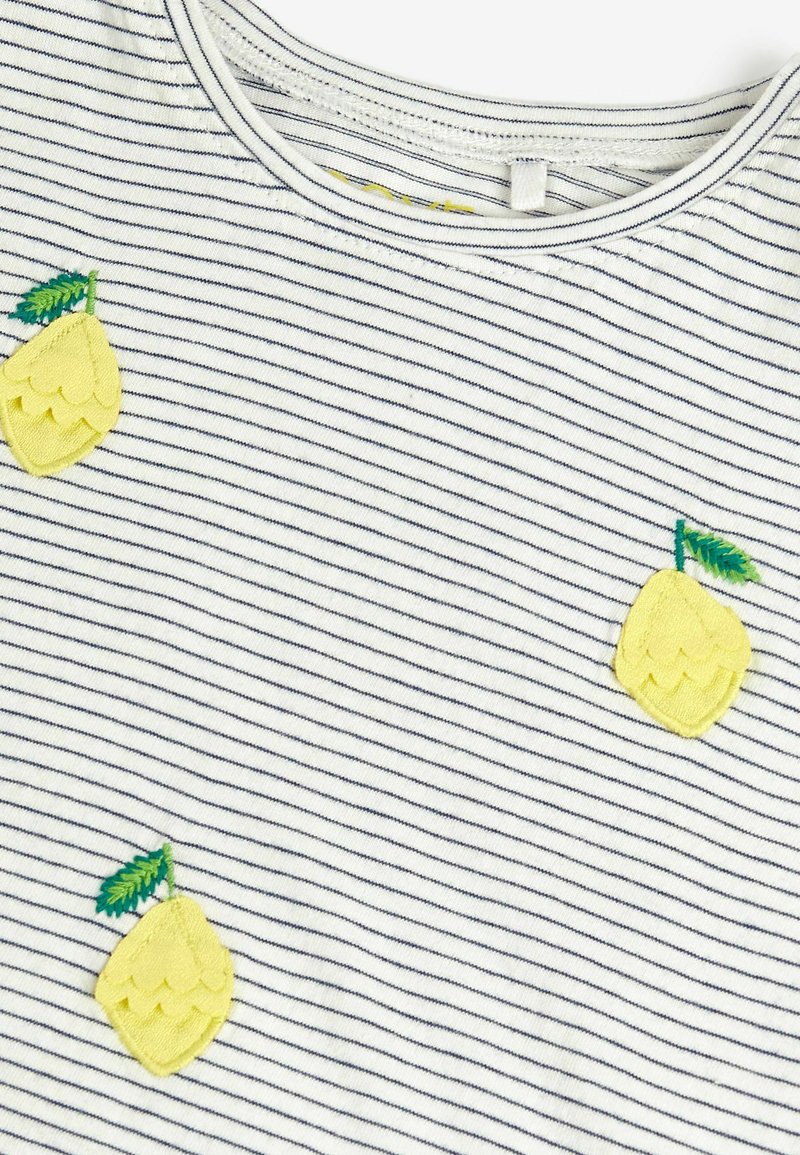 Kinder T-Shirts | Next FLIPPY SEQUIN T-Shirt print black white lemons/schwarz - ZI49275 Kinder T-Shirts | Next FLIPPY SEQUIN T-Shirt print black white lemons/schwarz - ZI49275
