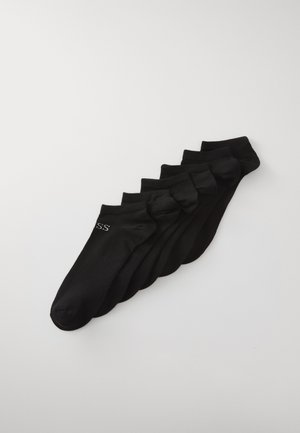 SNEAKER 6 PACK - Calze - jet black