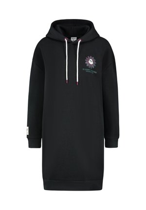 MIT CARTOONPRINT - Freizeitkleid - dark grey