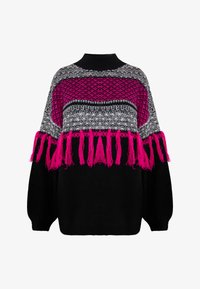 Ej vald, schwarz mehrfarbig