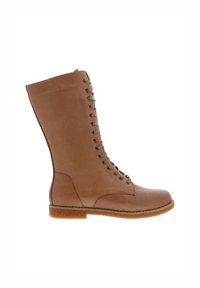 Andrea Conti Bottes à lacets - beige