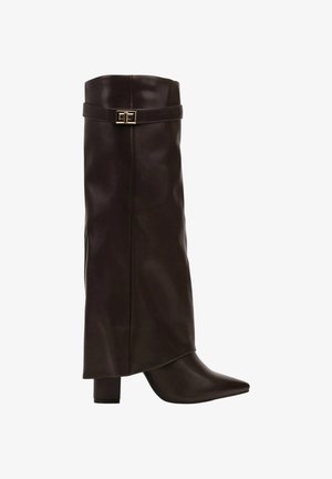 Super Mode, Bottes à talons hauts - marron