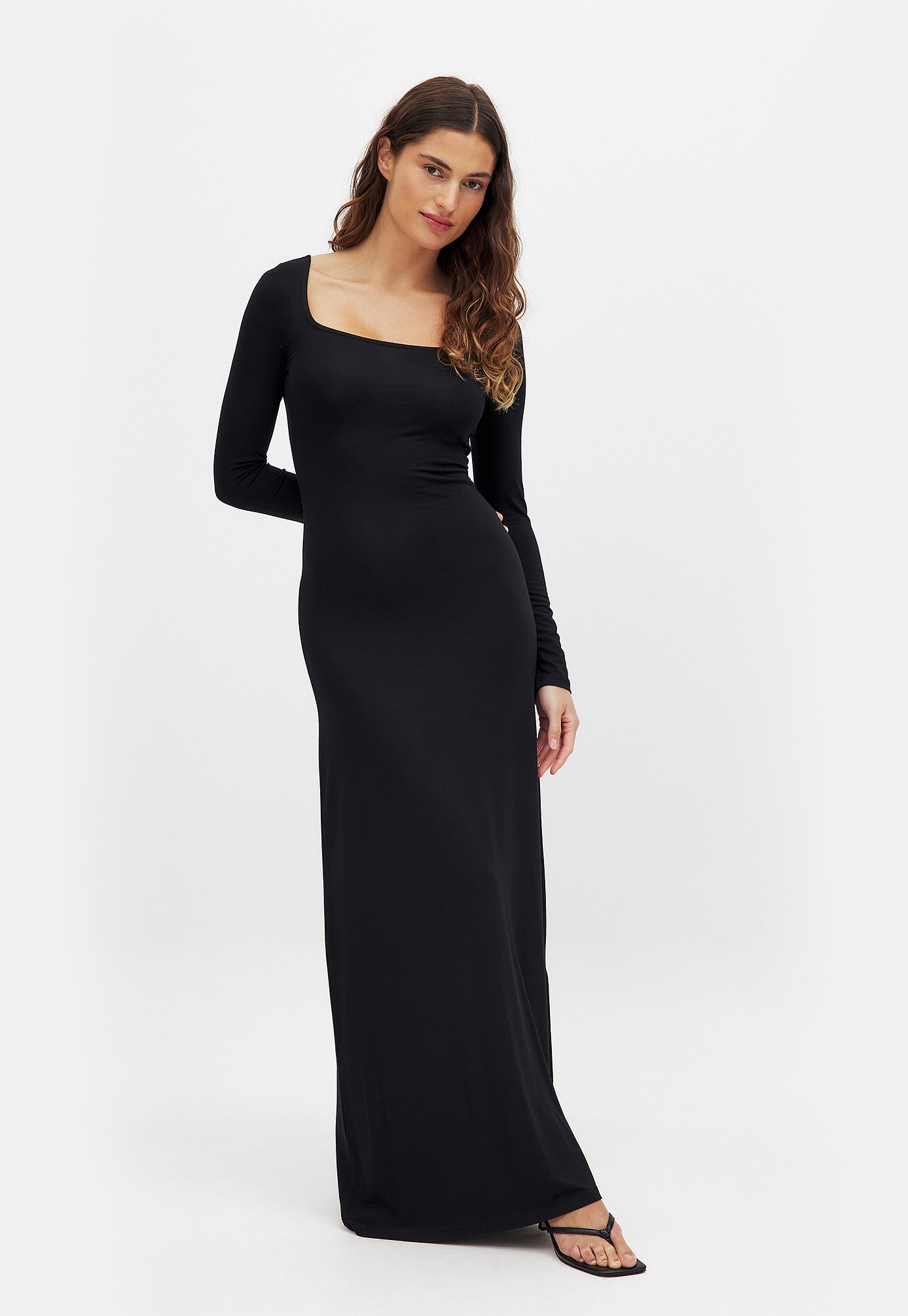 NA-KD Jersey dress black Zalando