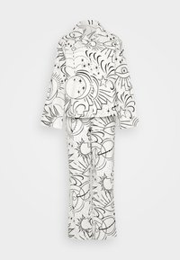 ONLY ONLKYLIE NIGHTWEAR - Nattdrakt - cloud dancer/navy