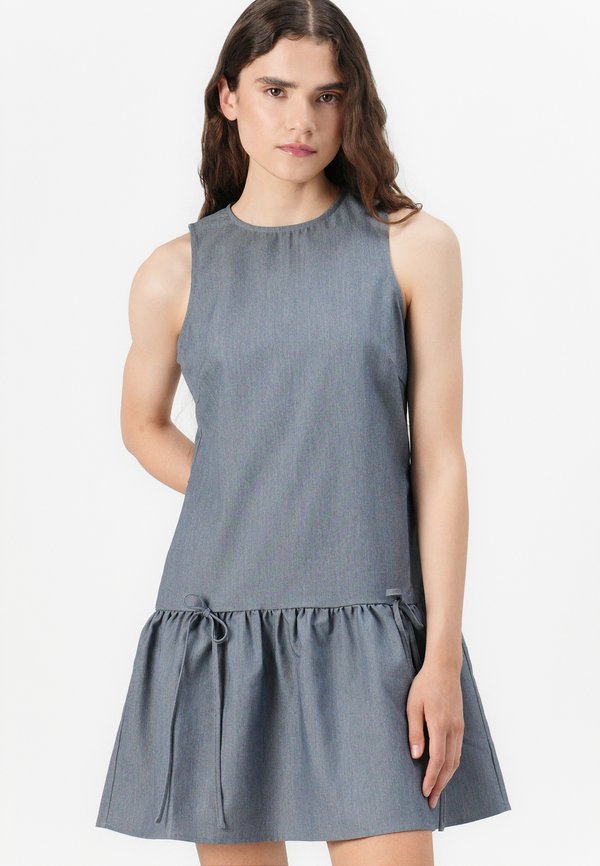 NMTILLA O NECK TIE DRESS - Day dress4
