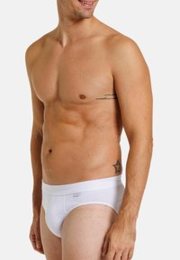 HAASIS Bodywear 1919 OHNE EINGRIFF 2ER PACK - Slip - weiß