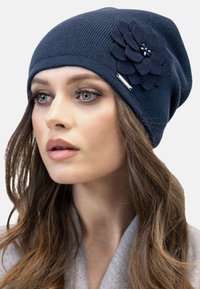 Vivisence SET - Scarf - dark blue