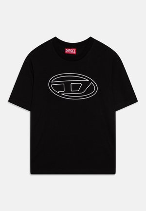 TJUSTBIGOVAL OVER UNISEX - T-shirt print - nero