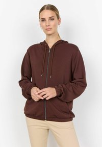 Soyaconcept SC-BANU 177 - Zip-up sweatshirt - coffee