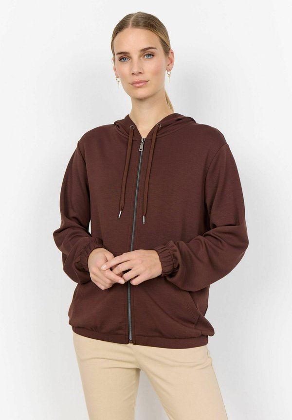 SC-BANU 177 - Sweatjacke - coffee