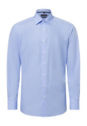 Businesshemd - hellblau weiß