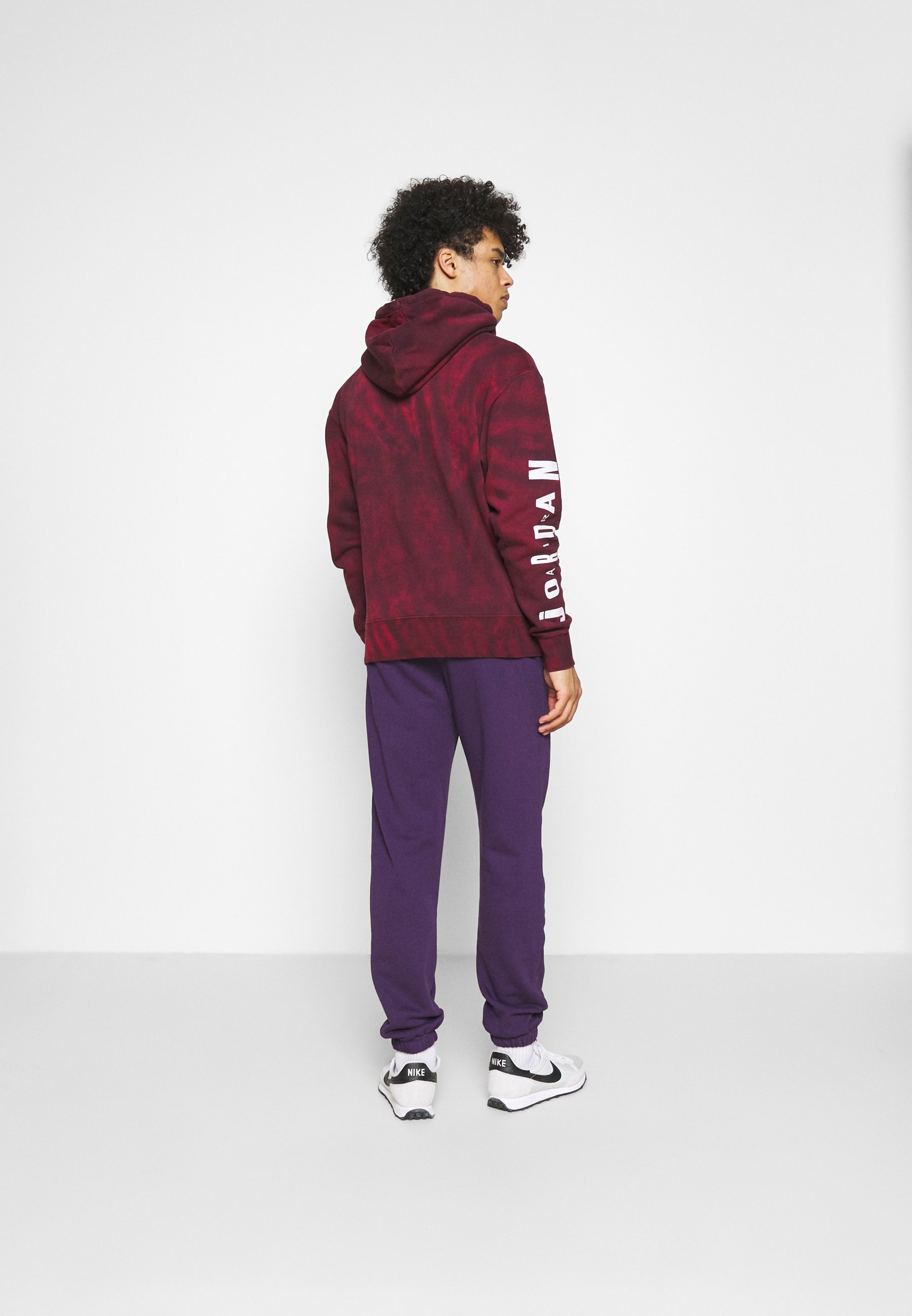 Jordan Sudadera - black/red/burdeos - Zalando.es