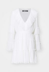 PLEATED DRESS - Rochie de zi - offwhite