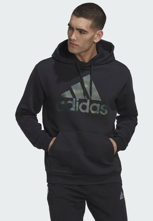 ESSENTIALS FRENCH - Felpa con cappuccio - black
