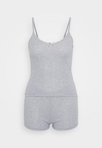 ONLHARPER NIGHTWEAR - Yöasusetti - light grey melange