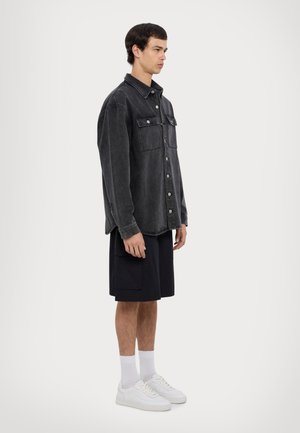 DENIM SHIRT UNISEX - Jeansjacka - dark grey