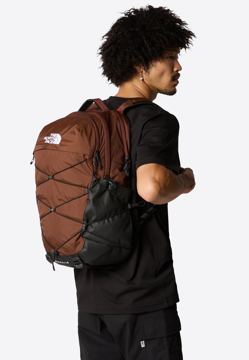 The North Face BOREALIS - Zaino da trekking - dark oak tnf black